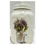 Ceramic Lavender & Bee Canisters - 3-Piece Set