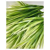 8 Tropical Plant Arrangement - Palm Fronds & Variegated Leaves