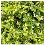 14 Artificial Fern & Mixed Greenery Foliage Bundle for Decor, DIY & Events
