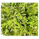 14 Artificial Fern & Mixed Greenery Foliage Bundle for Decor, DIY & Events