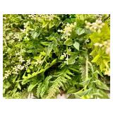 14 Artificial Fern & Mixed Greenery Foliage Bundle for Decor, DIY & Events