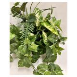 Home Makes My Heart Smile Sign - 3 Silver Candlesticks & Plant Decor