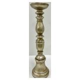 Home Makes My Heart Smile Sign - 3 Silver Candlesticks & Plant Decor