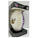 Minnesota Vikings NFL Full Size Football - Officially Licensed & Sign