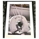 ROWDY Lifebuoy Photo - Framed 1916 N.Y.40 Maritime Memorabilia