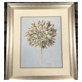 Dahlia Floral Framed Print - Botanical Wall Decor