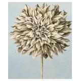 Dahlia Floral Framed Print - Botanical Wall Decor