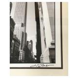 Empire State Building Cityscape Photo - Framed Print Signed