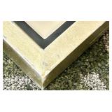 Abstract Leaf Watercolor Painting - Framed Artwork