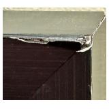 Abstract Landscape Watercolor Framed Art Print - Black Frame & White Mat