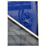 Framed Sailboat Mast Rigging Photo Wall Art - Nautical Decor