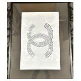 Chanel Wall Art Print - Interlocking CC Logo Framed Artwork
