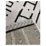 Capel Finesse Mali Cloth Area Rug - Noir - Style 4722, 5