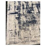 Area Rug - Gray & Navy Abstract Pattern Modern Design - 9