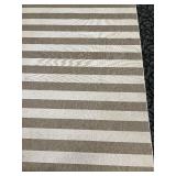 Striped Rug - Beige & Brown 7