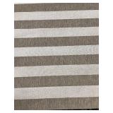 Striped Rug - Beige & Brown 7