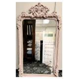 Ornate Rococo Mirror Frame with Crest Top