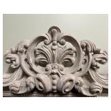 Ornate Rococo Mirror Frame with Crest Top