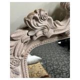 Ornate Rococo Mirror Frame with Crest Top