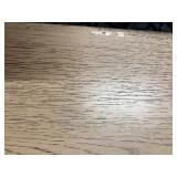 Coaster Fine Furniture Dining Table Set & 4 Black Chairs - Oak Finish