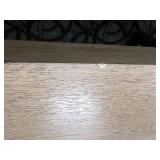 Coaster Fine Furniture Dining Table Set & 4 Black Chairs - Oak Finish