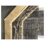 Lattice Octagon Coffee Table - Glass Top