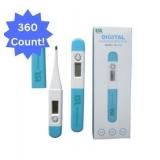 1 Case NEW (360 Thermometers Individually boxed) LSL Healthcare TA-173 Digital Oral/Rectal Thermometers *Accurate, Fast-Reading Thermometers, Ideal for Clinical/Home Use -Designed for Medical Professi
