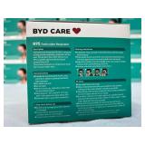 NEW BYD N95 Particulate Respirators – 30 Boxes of 20 Masks – NIOSH Approved 95%+ Filtration Efficiency Against Solid & Liquid Aerosols – Foldable Non-Sterile Design with 4-Point Elastic Stra