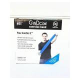 MSRP $120 NEW FEI CanDo Latex-Free Exercise Band – Blue, Heavy Resistance (Level 4) 50 Yards Long x 5” Wide, Durable & Portable, No Powder/Mess – Ideal for Physical Therapy, Rehab, Strength 