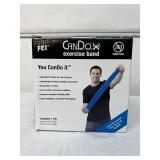 MSRP $120 NEW FEI CanDo Latex-Free Exercise Band – Blue, Heavy Resistance (Level 4) 50 Yards Long x 5” Wide, Durable & Portable, No Powder/Mess – Ideal for Physical Therapy, Rehab, Strength 