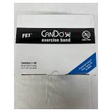 MSRP $120 NEW FEI CanDo Latex-Free Exercise Band – Blue, Heavy Resistance (Level 4) 50 Yards Long x 5” Wide, Durable & Portable, No Powder/Mess – Ideal for Physical Therapy, Rehab, Strength 