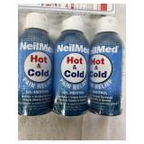 Lot of 12 NEW NeilMed All Natural Hot & Cold Pain Relief