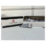 2 Boxes (12 each per box) NEW Radians 33Y714 360-C Chief Frameless Polycarbonate Polarized Lens Safety Glasses - Clear - Meets ANSI Standards, Over-The-Glass Design, Provides 99.9% Protection Against 