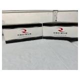 2 Boxes (12 each per box) NEW Radians 33Y714 360-C Chief Frameless Polycarbonate Polarized Lens Safety Glasses - Clear - Meets ANSI Standards, Over-The-Glass Design, Provides 99.9% Protection Against 