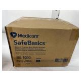 1 Case NEW Medicom SafeBasics General Purpose Non-Woven Sponges – 5000 Sponges, 2"x2" 4Ply White – Soft, Absorbent, Durable – Ideal for Medical, Dental, Laboratory, Home Health, Spa or Cleaning 