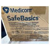 1 Case NEW Medicom SafeBasics General Purpose Non-Woven Sponges – 5000 Sponges, 2"x2" 4Ply White – Soft, Absorbent, Durable – Ideal for Medical, Dental, Laboratory, Home Health, Spa or Cleaning 