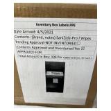 MSRP $200 =  NEW 1 Case (300 Wipes) Sanizide Pro 1 Medical Dental Non-Porous Surface Disinfectant Wipes – Hospital Grade, Fast-Acting Formula – Ideal For Medical, Dental, And Clinical Use – Kill