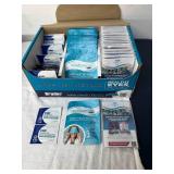 NEW Bruder Healthy Eyes Patient Samples - Categorized for Hygiene, Heat, and Hydration - Eyelid Cleansing Wipes, Moist Heat Eye Masks, Dry Eye Drinks
