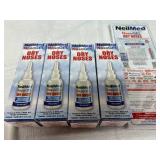 Lot of 4 NEW NeilMed NasoGEL for Dry Noses - Long-Lasting Moisture, Hydrate & Lubricate Dry Irritated Nasal Passages, Drip-Free Formula