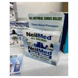 Lot of NEW NeilMed Sinus Rinse by Dr. Mehta All Natural Sinus Relief Soothing Saline Solutions - 8 oz. Squeeze Bottles