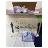 MSRP $500 Bulk Lot (46 Pairs) Sloan Medical STA-DRI Knee-High Protective Covers KH-450 Non-Skid Sole W/Heat-Sealed Seams Prevents Leaking, 2 mil polyethylene can be worn for long periods without teari