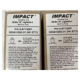 Lot of 2 Boxes (5 Lightsticks per box) NEW Impact 5-Pack 15" Lightstick Glow Stick - Activates Instantly, Designed for Safety, Reliable Light Source