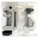 MSRP $120 Lot of 2 NEW Pole & Table Clamps – Heavy-Duty Metal Construction, Adjustable Grip, Non-Slip Secure Hold - Great Condition!