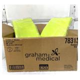 1 Case (10 each) NEW Graham Medical 78313 36" x 60" Comfort 1 Blanket - Non-Woven, Green - Lightweight Material with Superior Heating, Suitable as Hypothermia Blanket