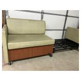 MSRP $4800 Steelcase X-TENZ Mobile Convertible Healthcare Modular Sleeper Loveseat Chair - Excellent Condition! Perfect For Entertaining Overnight Guests & Studio Apartments!