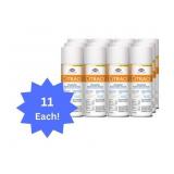 Lot of 11 NEW Clorox Healthcare Citrace Hospital Disinfectant & Sanitizer - Citrus Scent, Bleach-Free, Kills Bacteria, Viruses, and Mold