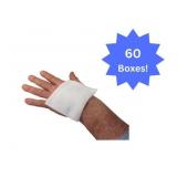 1 Case (120 each) NEW Acme V12610 4" x 4" Sterile Gauze Pads - High-Quality Cotton Pads, Highly Absorbent, Individually Wrapped