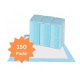 1 Case NEW Halyard 48822 23" x 36" Disposable Underpads/Chux Pads –150 Count - Super-Absorbent & Odor-Reducing – Keeps Patients Comfortable & Bedding Protected!