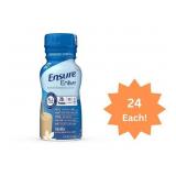 MSRP $100 = 1 Case (24 each per case) NEW Ensure 8 fl. oz. Enlive - Vanilla - Nutrition w/26 Vitamins & Minerals, 20g of Protein