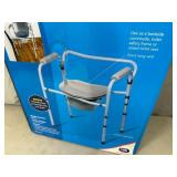 New Deluxe Folding Handicap / Mobility Commode
